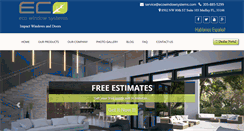 Desktop Screenshot of ecowindowsystems.com